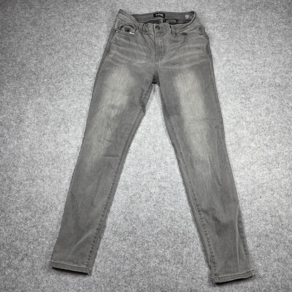 Buffalo Jeans Women 8/29 Gray Skinny Stretch Faded Wash‎